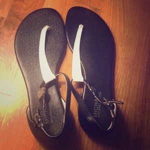 Michael Kors leather sandals